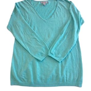 BANANA REPUBLIC Teal Lightweight Sweater